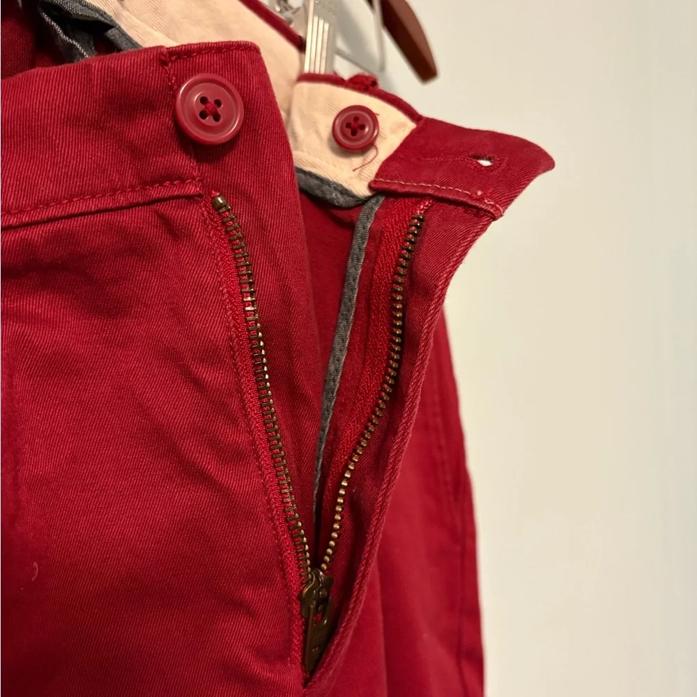 J. Crew 484 Red Pants